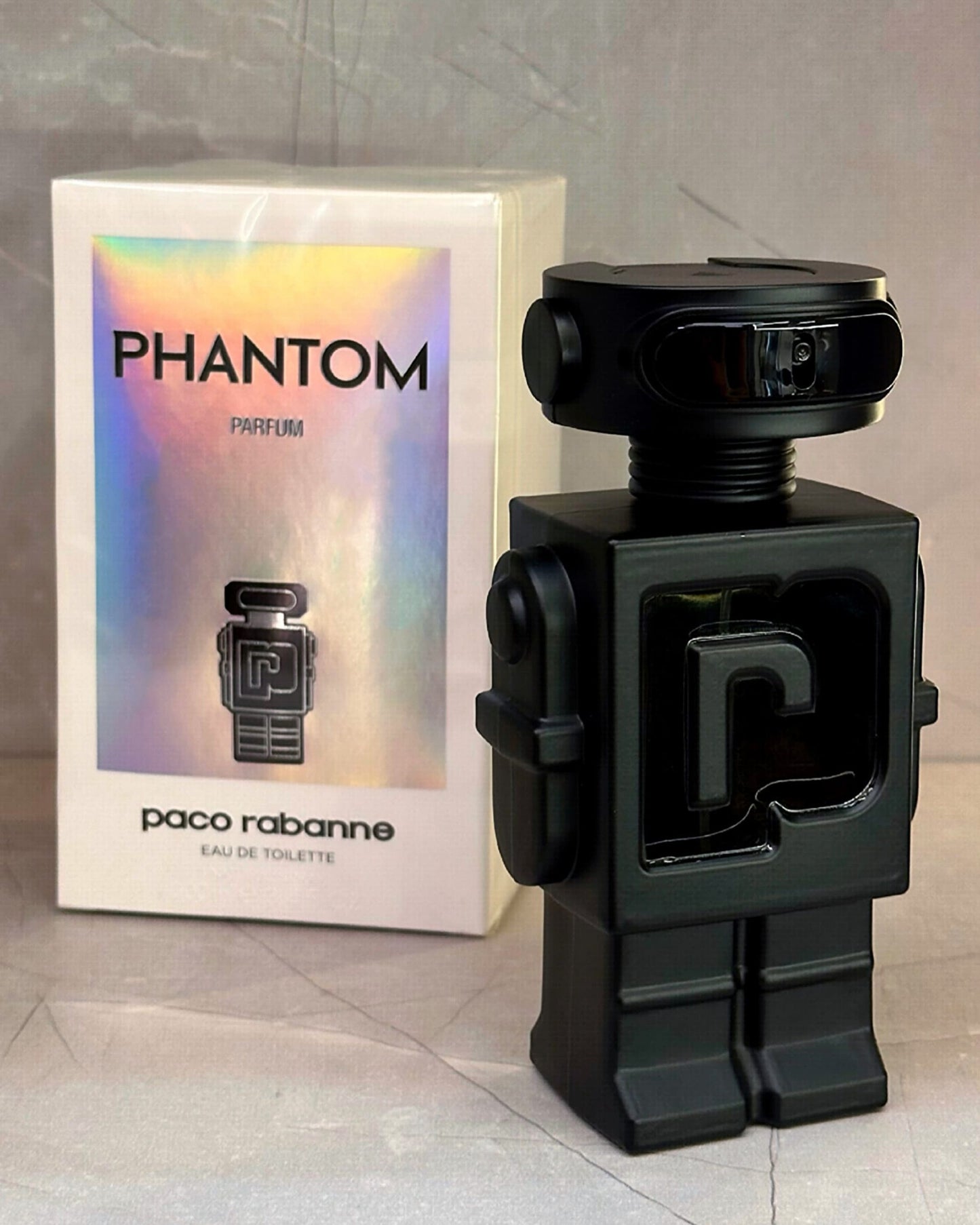 🤖 PHANTOM PARFUM 100 ML + Perfumero Recargable 🖤 Fragancia para caballero – Futurista, intensa y sofisticada. ID:104534-0