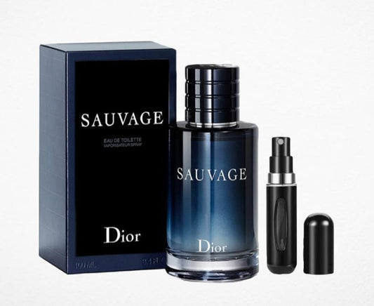 🖤 SAUVAGE 100 ML – NATURALEZA SALVAJE Y ELEGANCIA EN UNA SOLA FRAGANCIA 🔥 Incluye Perfumerito Recargable