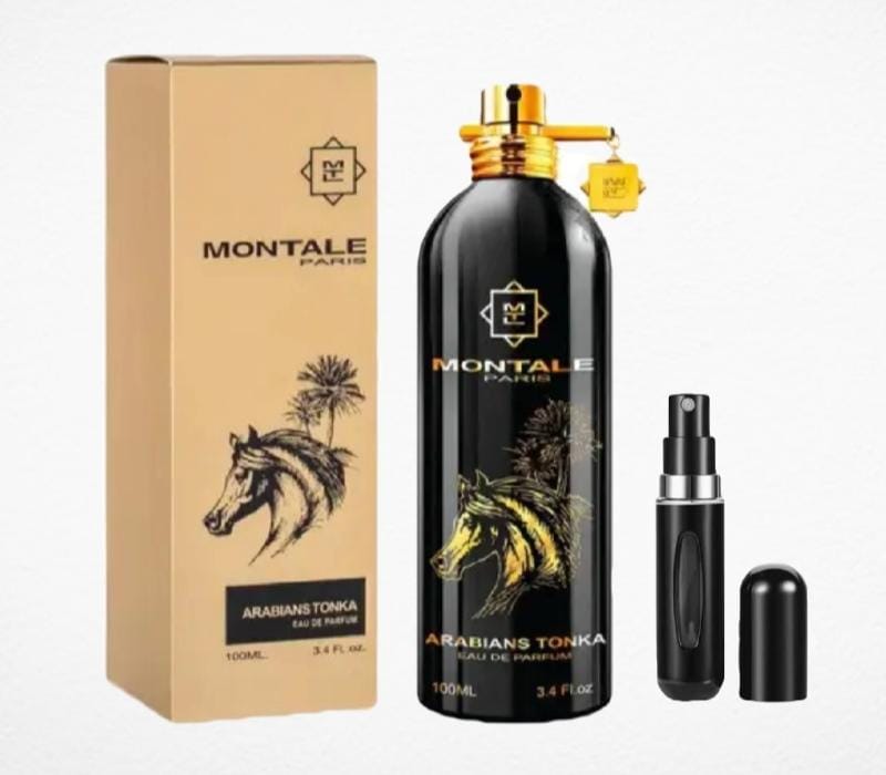 🖤 MONTALE ARABIANS TONKA 100 ML + PERFUMERO RECARGABLE ID:49730-1