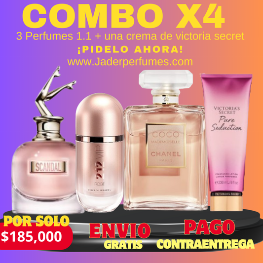 Scandal, Coco Chanel, 212 Vip Rose Crema Victoria Secret 200 ml ID:87756-3