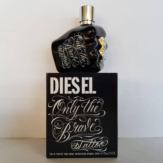 🖤 DIESEL ONLY THE BRAVE TATTOO 100 ML + PERFUMERO RECARGABLE 🖤  FRAGANCIA PARA CABALLERO – Audaz · Moderna · Memorablе