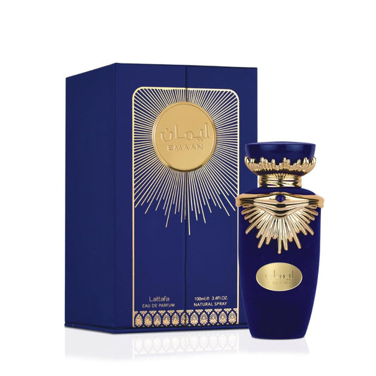 🌸 EMAAN LATTAFA 100 ML + PERFUMERO RECARGABLE. ID:163025-0