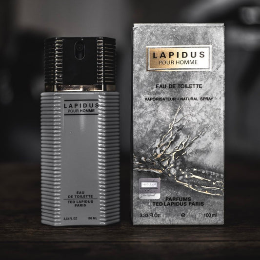 🕶️ LAPIDUS POUR HOMME – FUERZA CLÁSICA, ESTILO ETERNO 🔥 100 ML + Perfumerito Recargable&nbsp;