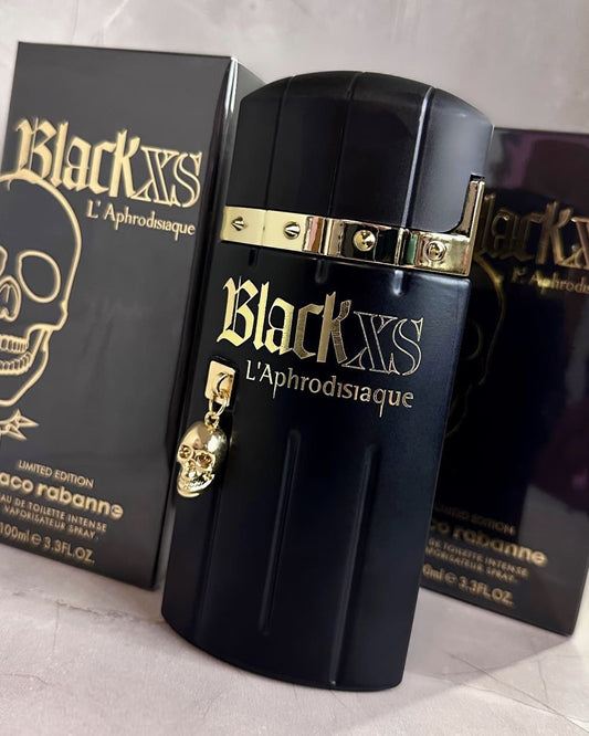 BLACK XS APHRODISIAQUE 100 ML + Perfumero Recargable (Caballero) 💼 Fragancia masculina