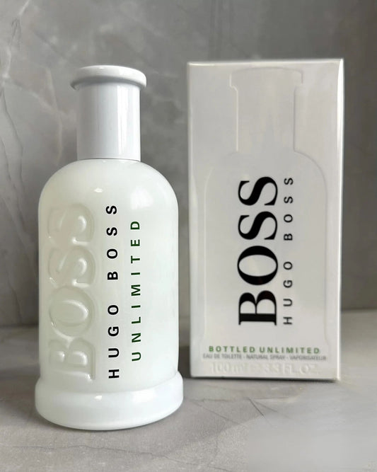 🧊 HUGO BOSS UNLIMITED – ENERGÍA SIN LÍMITES 🕺🏼 100 ML + Perfumerito Recargable GRATIS