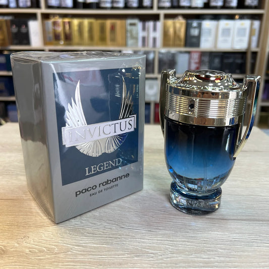 🛡️1 INVICTUS LEGEND 100 ML + Perfumero Recargable 🛡️  Fragancia Aromática Amaderada Dulce – Para Caballero ID:50163-7