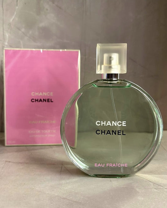 💚🌿 CHANCE CHANEL EAU FRAÎCHE 100ML + PERFUMERO RECARGABLE GRATIS  Fragancia floral amaderada fresca – Dama