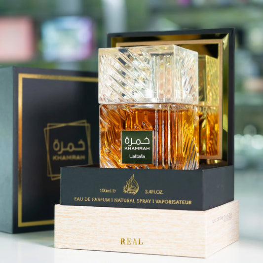 🧴 KHAMRA ESTUCHE DE LUJO 100 ML + PERFUMERO ID:104445-8