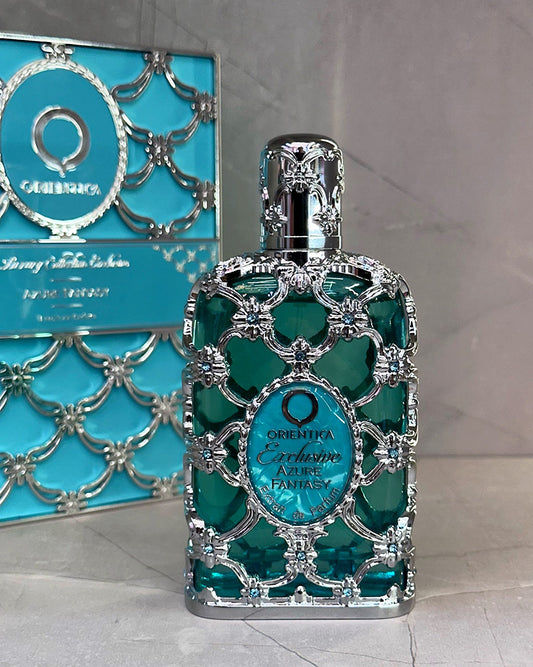 💎 ORIENTICA AZURE FANTASY 80 ML Estuche de lujo + Perfumero Recargable 💎 ID:167226-9