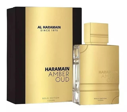 🟨💎 AL HARAMAIN AMBER OUD GOLD 100ML + PERFUMERO RECARGABLE GRATIS  Fragancia UNISEX ámbar, vainilla y dulzura de lujo