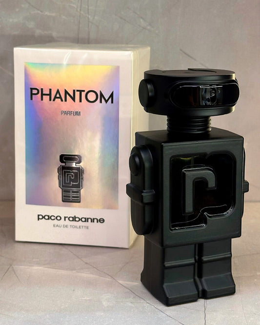 🤖 PHANTOM PARFUM 100 ML + Perfumero Recargable 🖤 Fragancia para caballero – Futurista, intensa y sofisticada. ID:104534-0