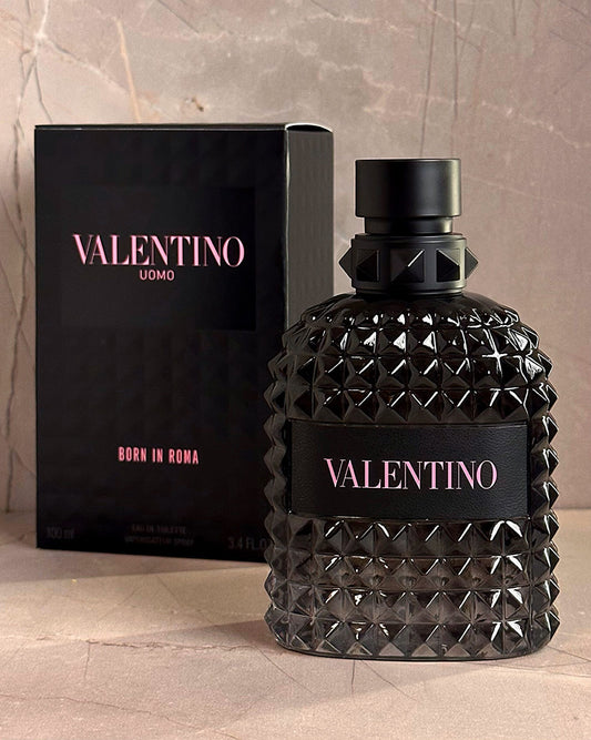 🖤 VALENTINO BORN IN ROMA UOMO – ELEGANCIA REBELDE 🏛️ 100 ML + Perfumerito Recargable GRATIS