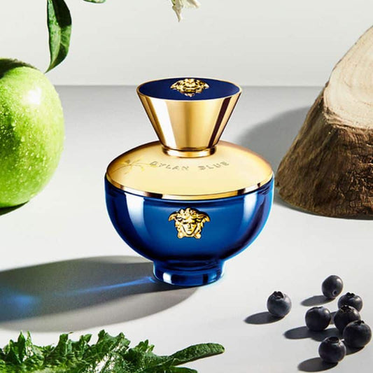 💙 VERSACE DYLAN BLUE POUR FEMME 100 ML + Perfumero Recargable 💙 Fragancia femenina – Floral, frutal y dulce. ID:50465-8