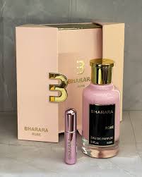 🌹💖 BHARARA ROSE 100ML – ESTUCHE DE LUJO + PERFUMERO RECARGABLE GRATIS