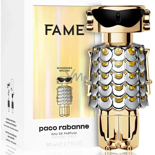 🌟 FAME 90 ML + Perfumero Recargable 🌟 Fragancia femenina – Dulce, floral y frutal. ID:50465-2