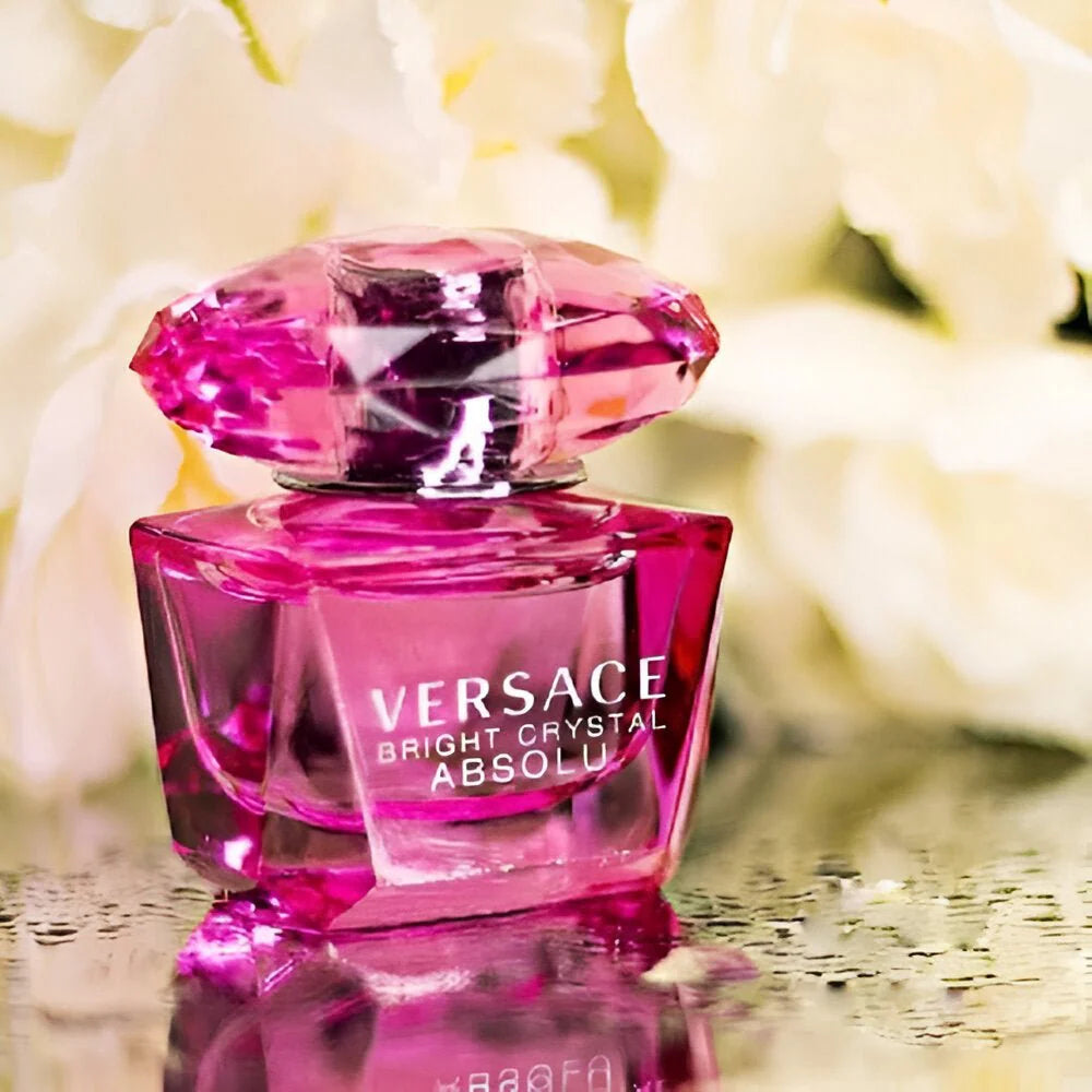 💖 Versace BRIGHT CRYSTAL ABSOLU 100 ML + Perfumero Recargable 💖 Fragancia Femenina – Brillante, sofisticada y adictiva ID:104231-3