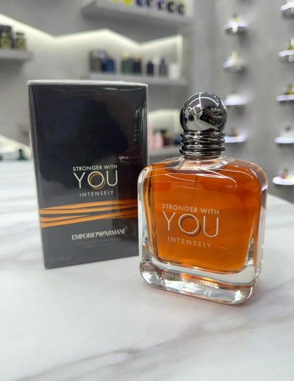 🔥 STRONGER WITH YOU INTENSELY – EL PODER DE LA INTENSIDAD MASCULINA 🕶️ 100 ML + Perfumerito Recargable GRATIS